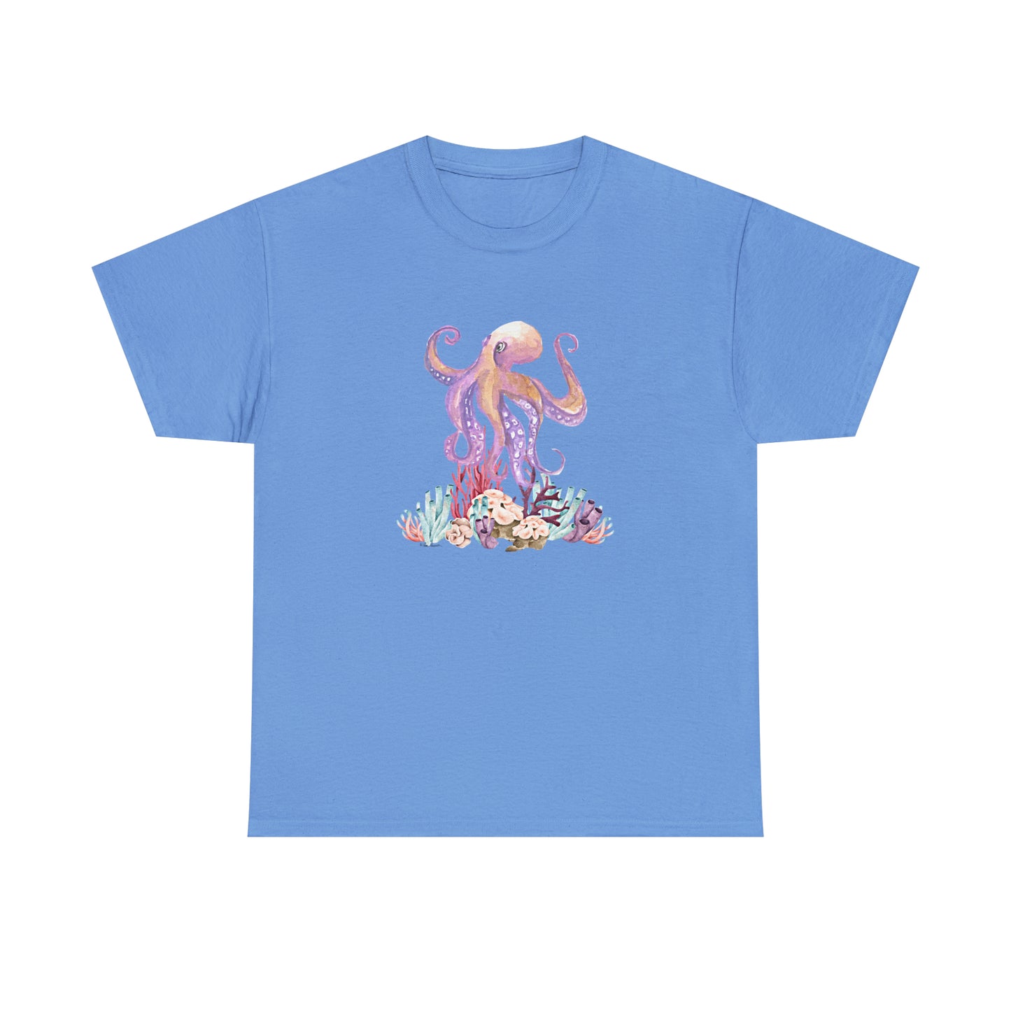 Flat front view of the Carolina Blue Shirt