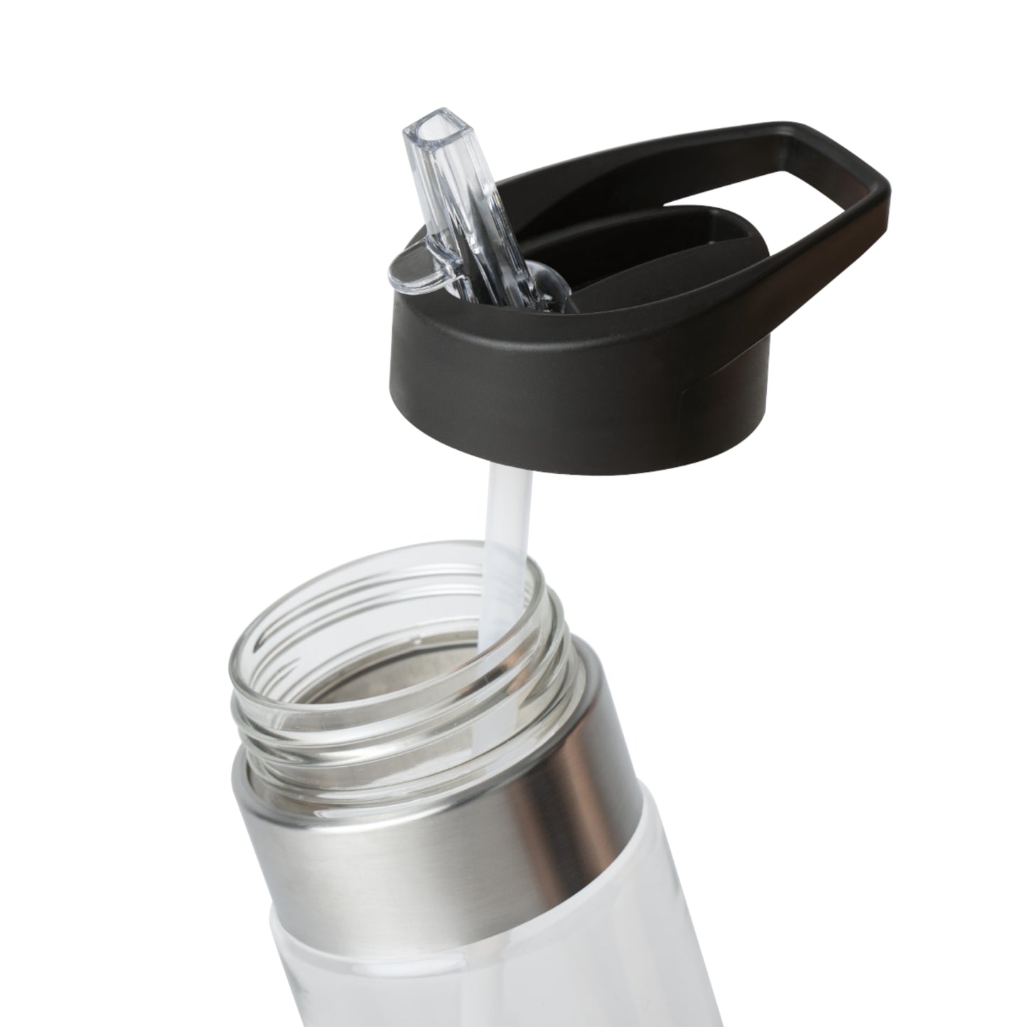A close up of a Printify Unisex Sport Water Bottle: 20 oz.; Kensington Tritan™.