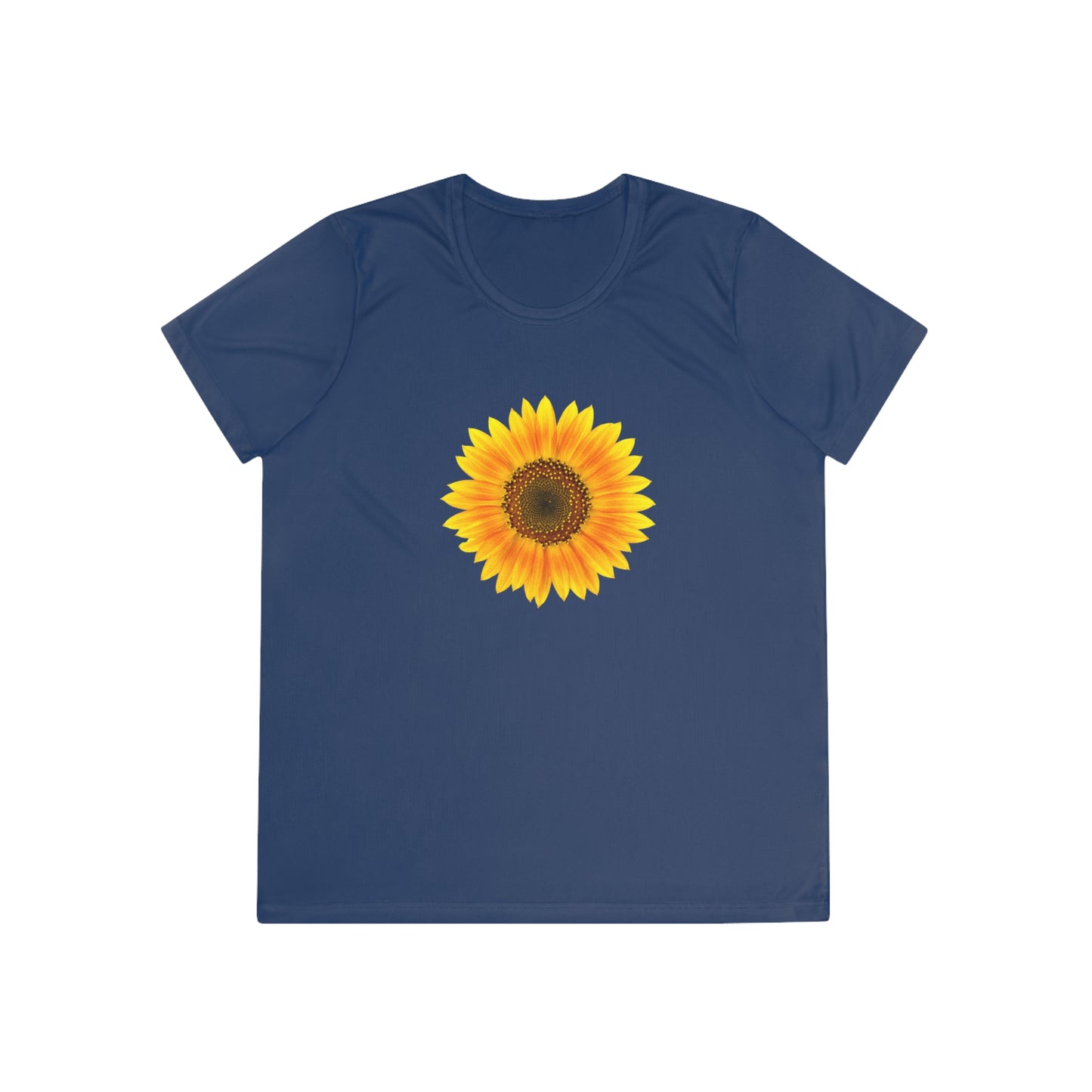 Flat front view of the True Navy shirt
