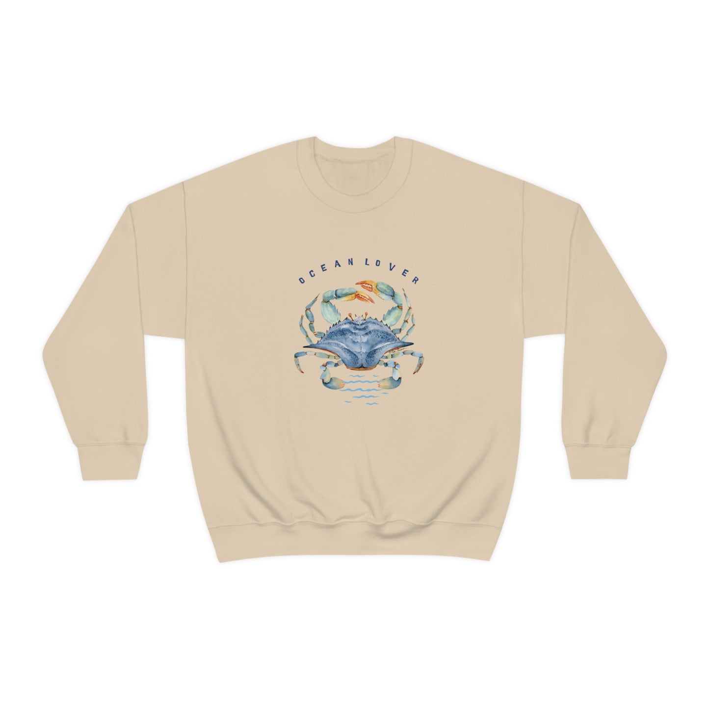 Flat front view of the Sand colored shirt