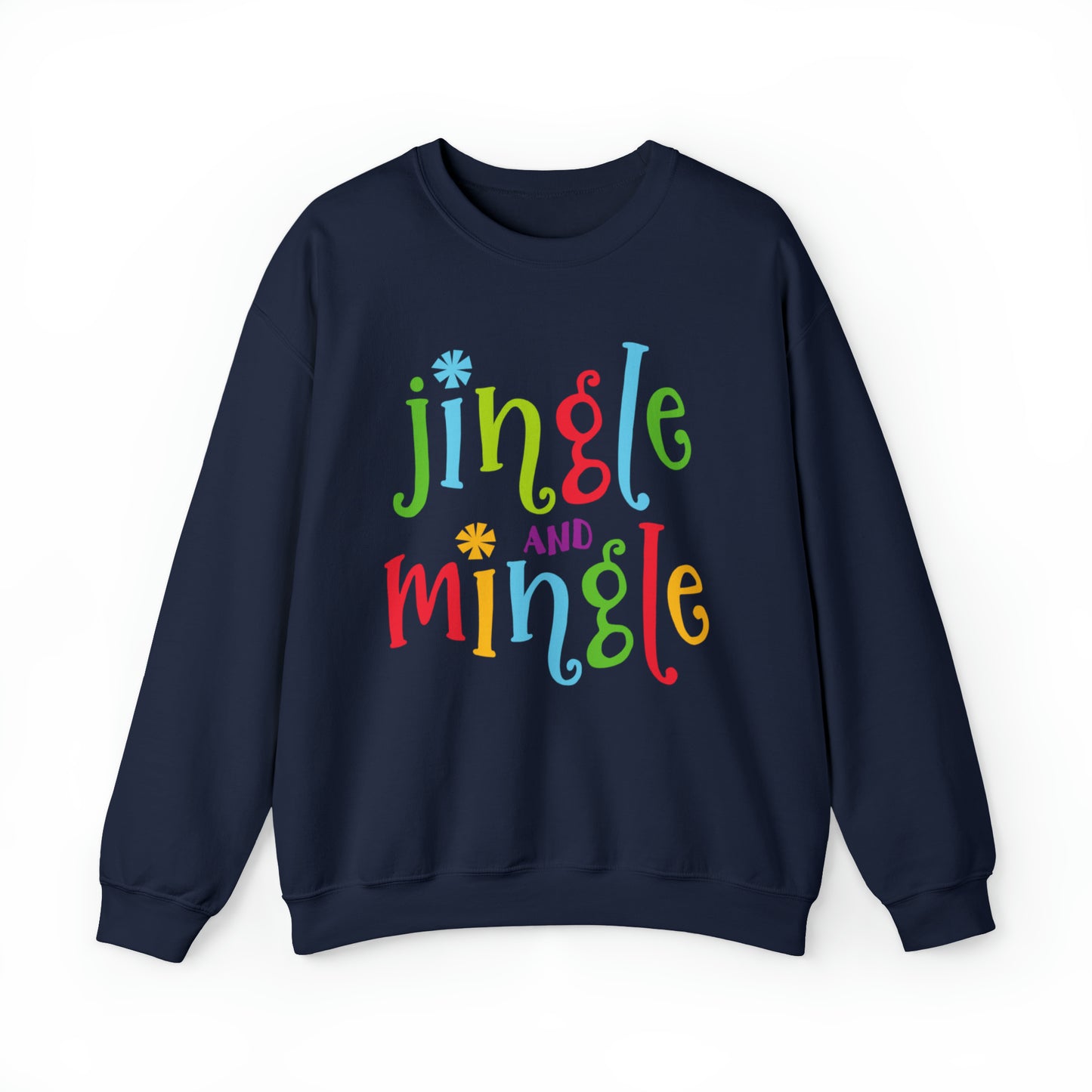 Flat front view of the Navy blue shirt