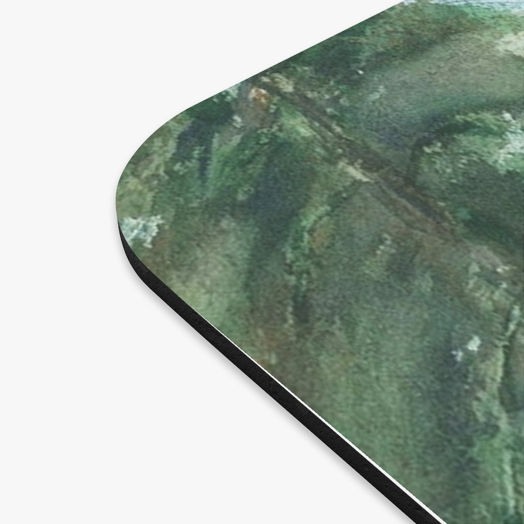 Upper left front edge view