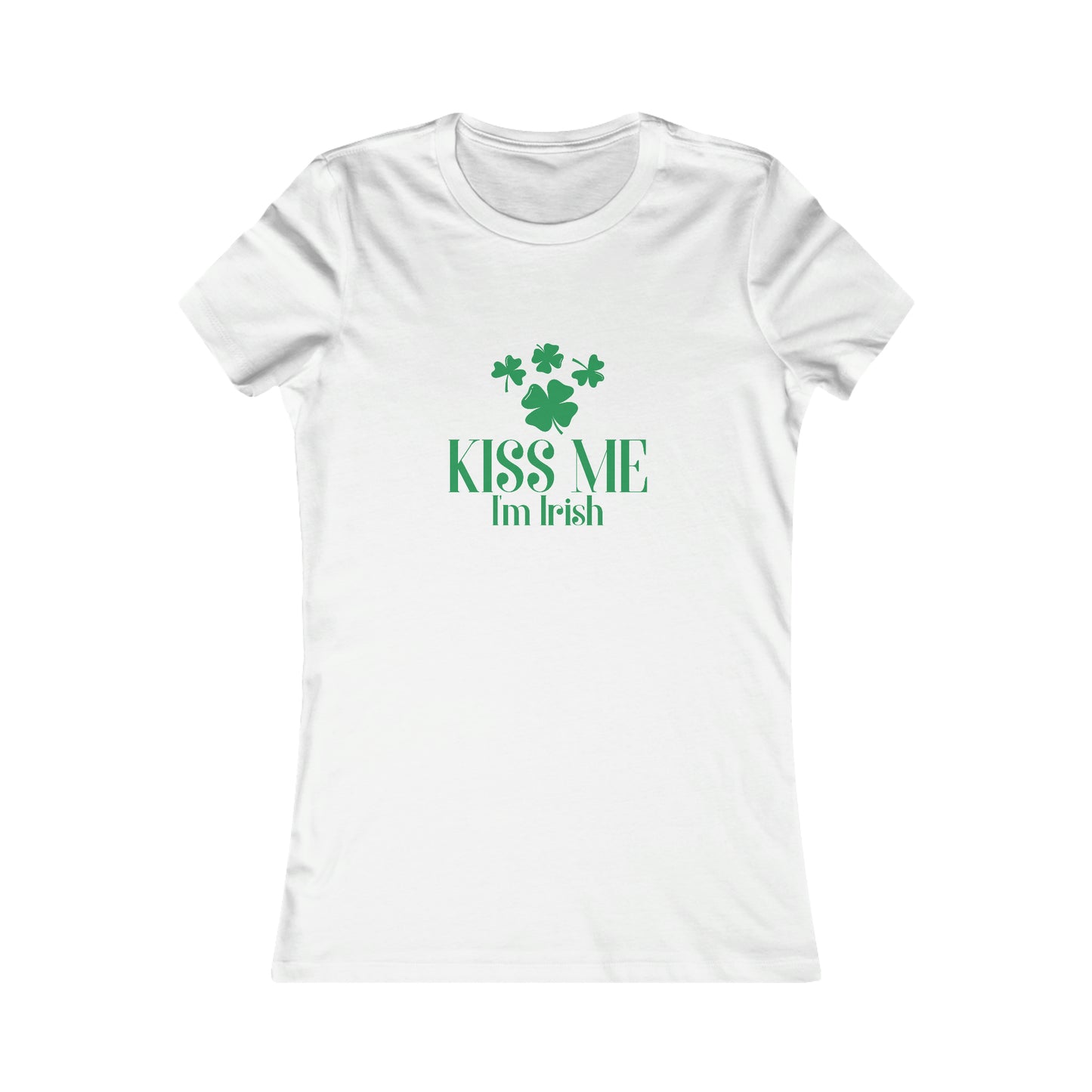 Women's Party T-shirt: Slim-fit; Cotton; Cute Irish graphics