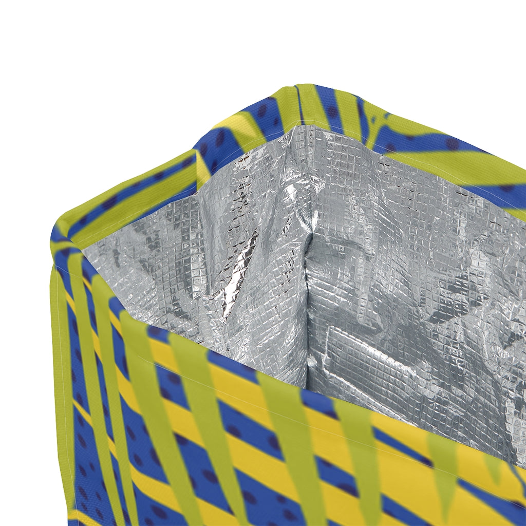 Reusable Lunch Bag: Decorative; Insulated; Polyester