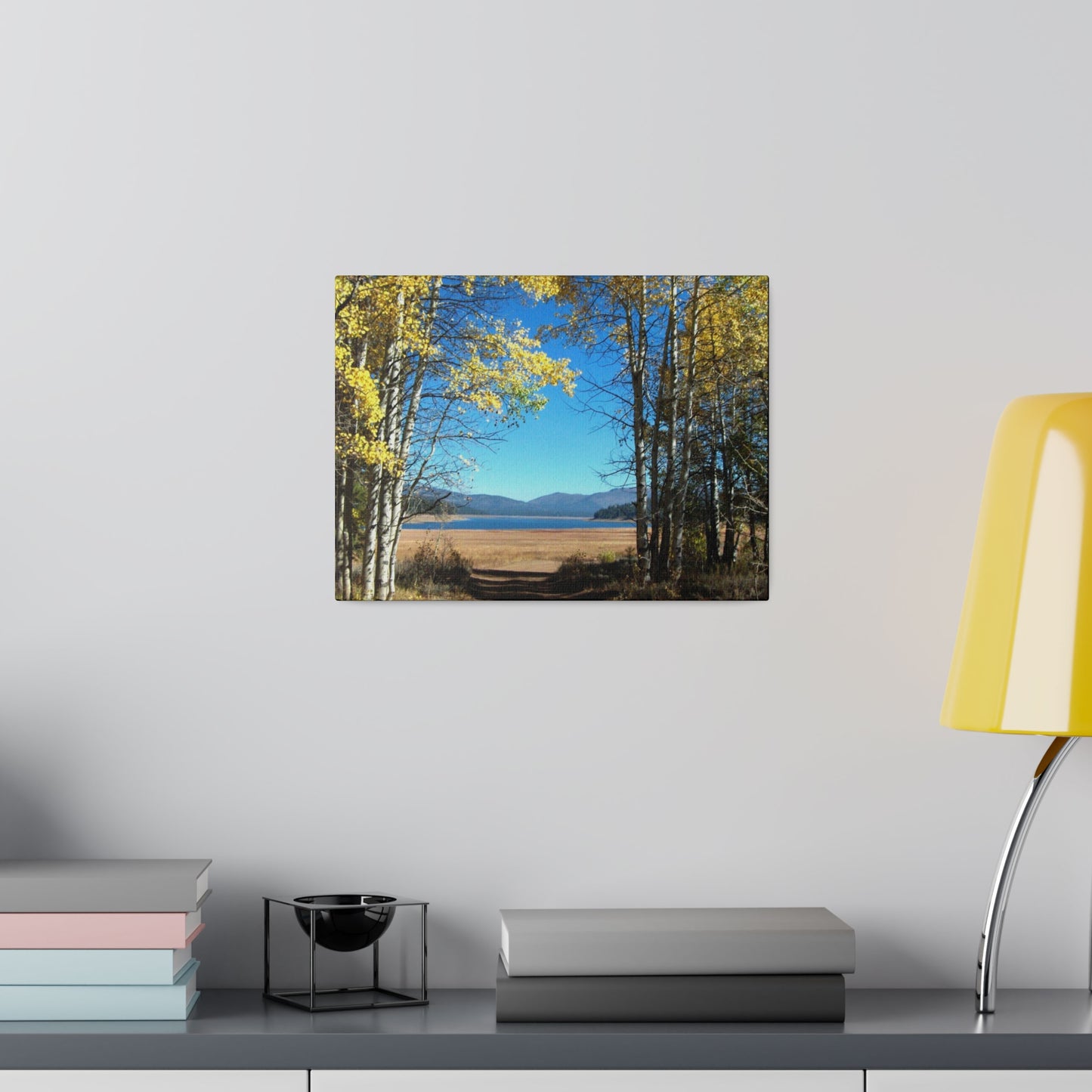 Golden Trees Trail Matte-Canvas: 3 sizes; Panoramic; Scenic
