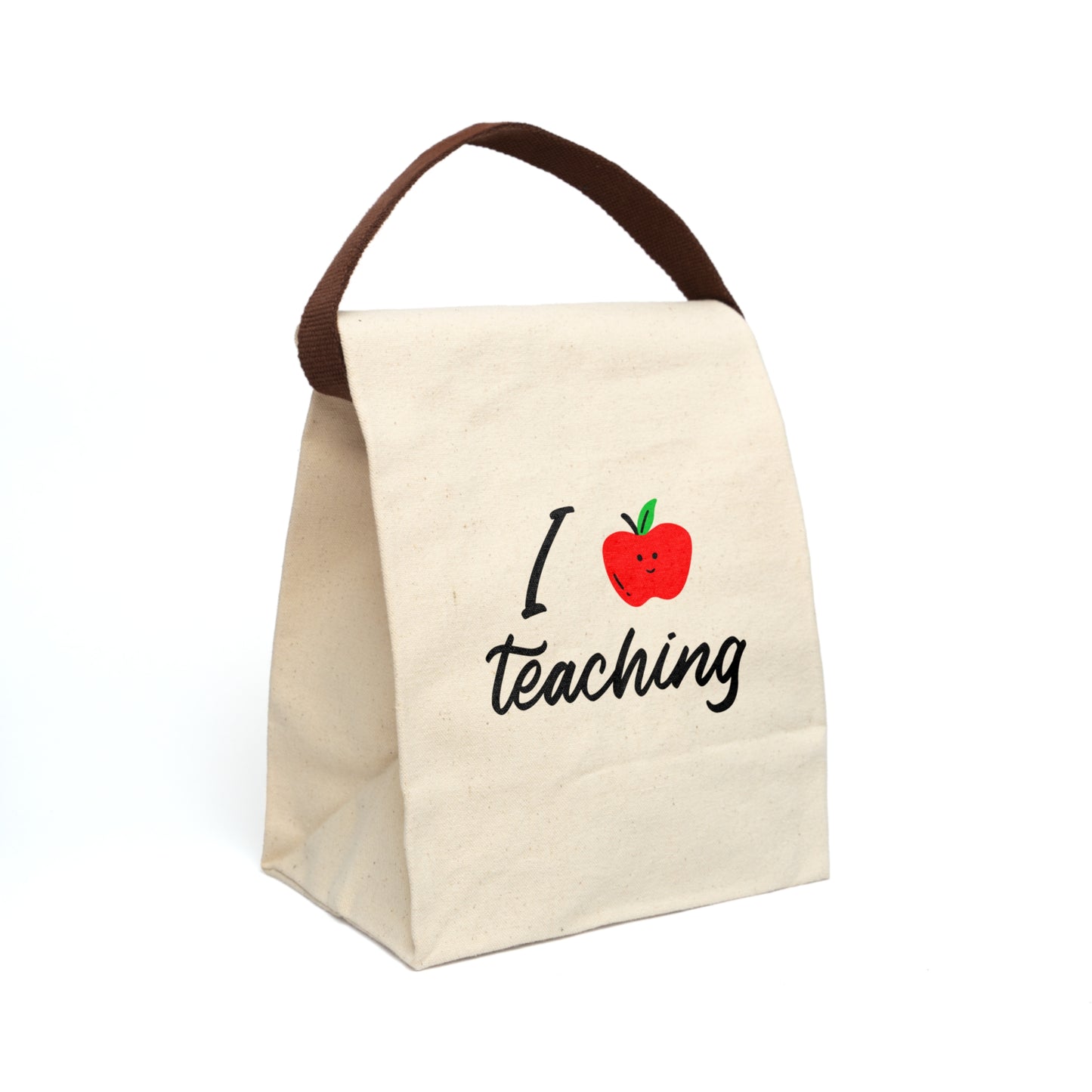 Lunch-Bag for Teacher: Cotton canvas; With strap; Washable