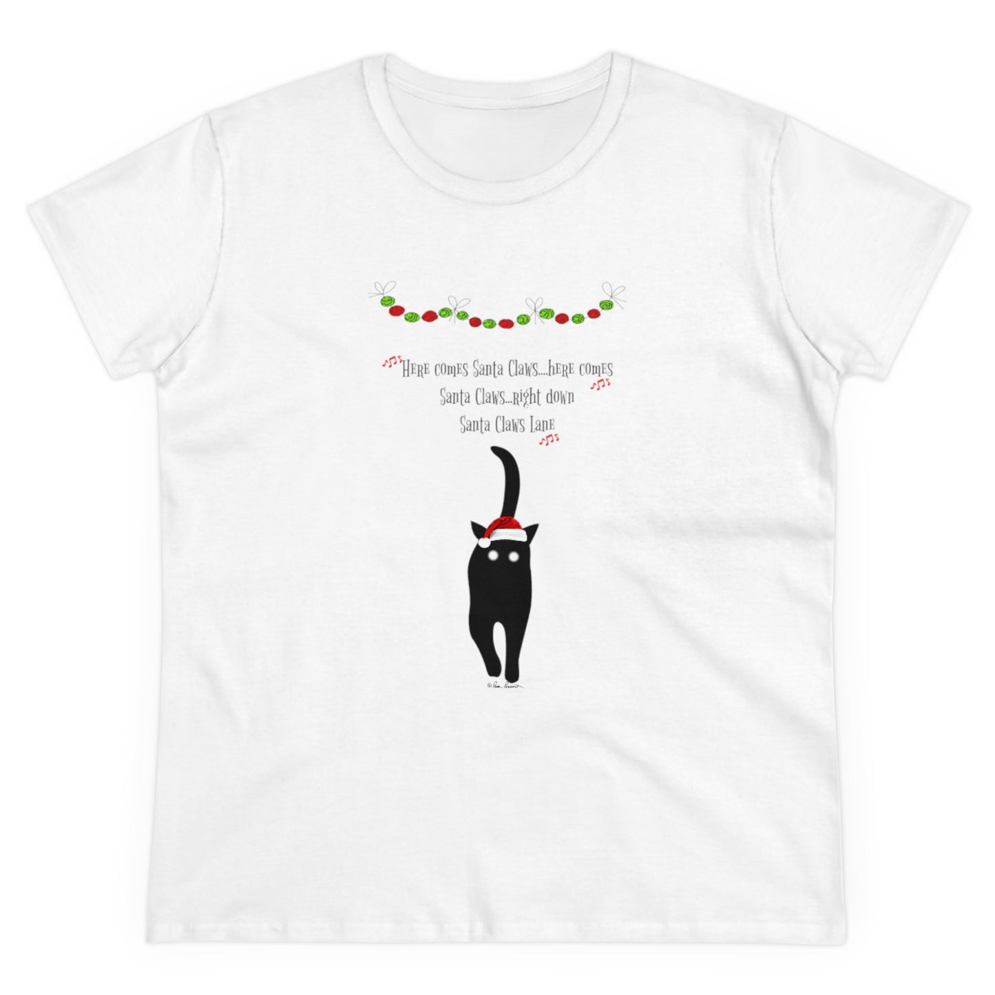 Flat front White t-shirt