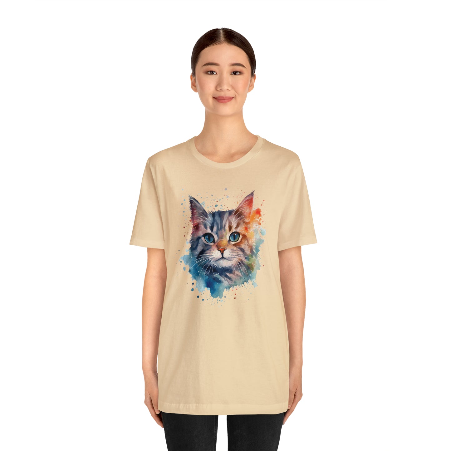 Baby-Blue Eyes T-shirt: Unisex; Cotton Jersey; Bella+Canvas