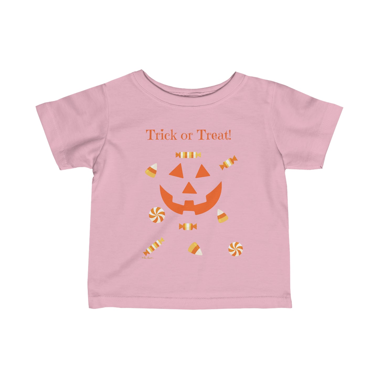 Halloween Infant-Baby T-shirt: Unisex; Rabbit Skins brand