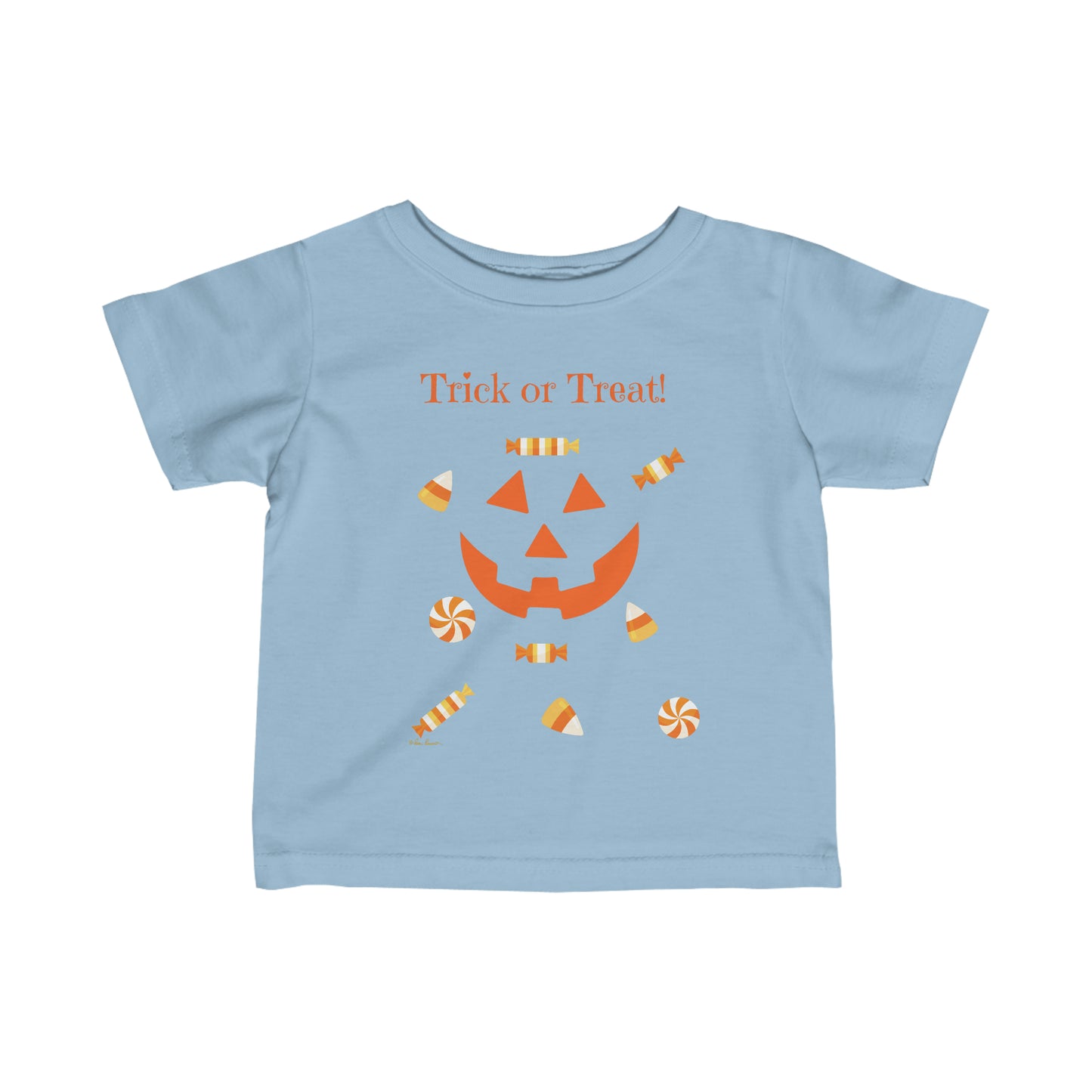 Halloween Infant-Baby T-shirt: Unisex; Rabbit Skins brand