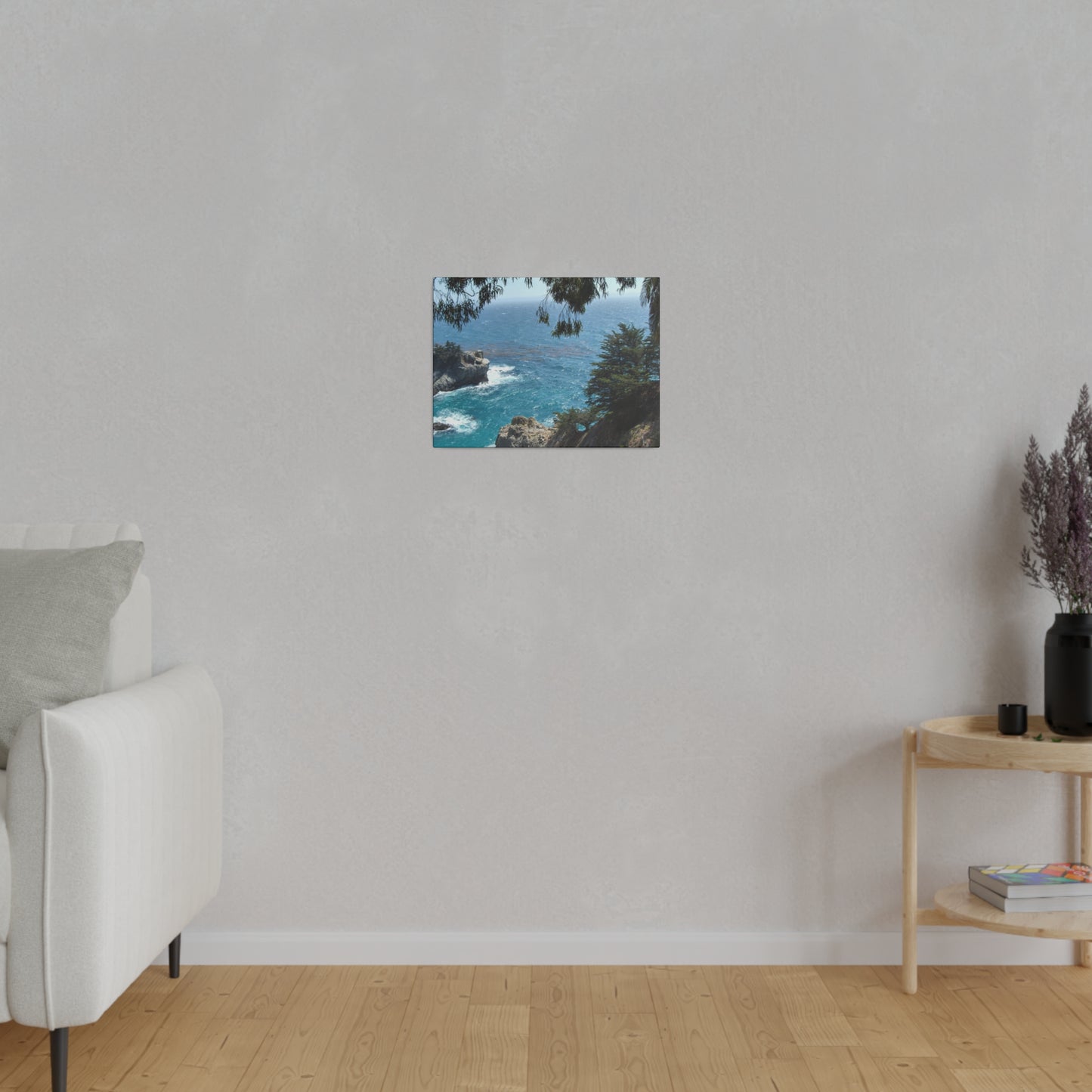 Pacific Ocean Matte-Canvas: 3 sizes; Big Sur; California