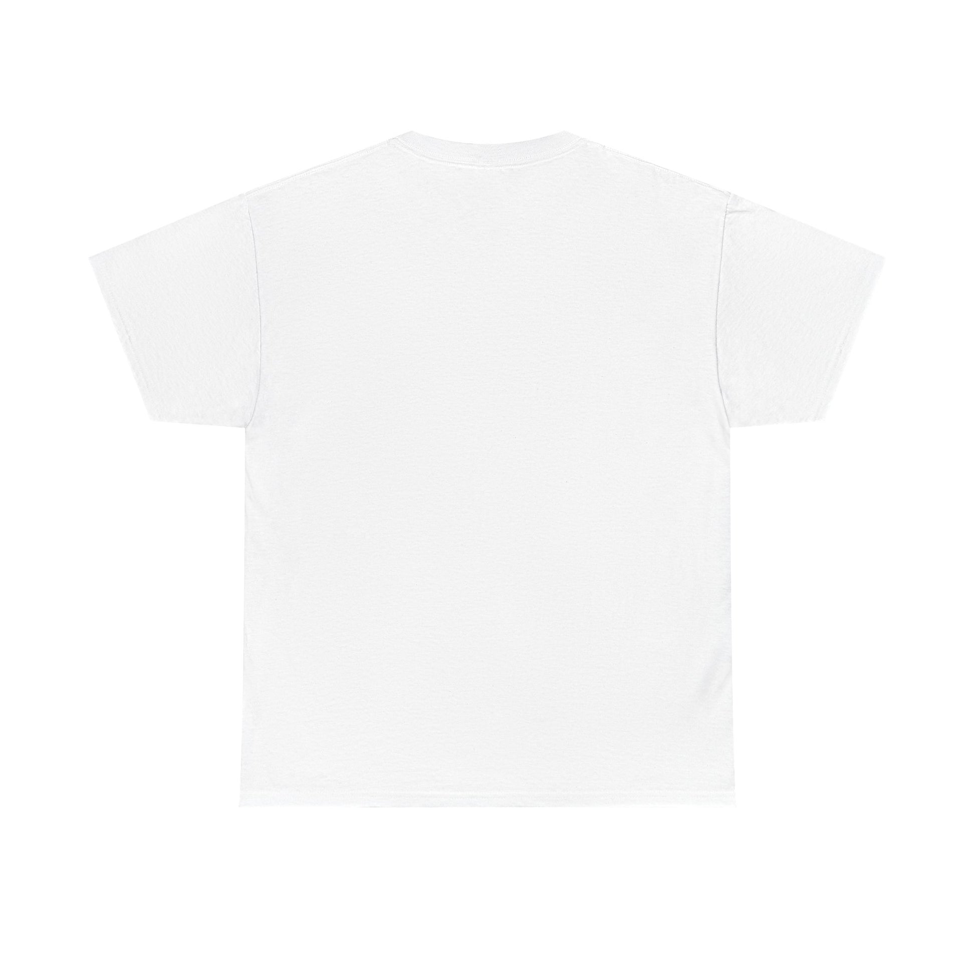 The Good Trouble Unisex T-shirt by Printify, made from cotton and available in 3 colors, is shown from the back on a white background—ideal for protest statements or your own custom design.