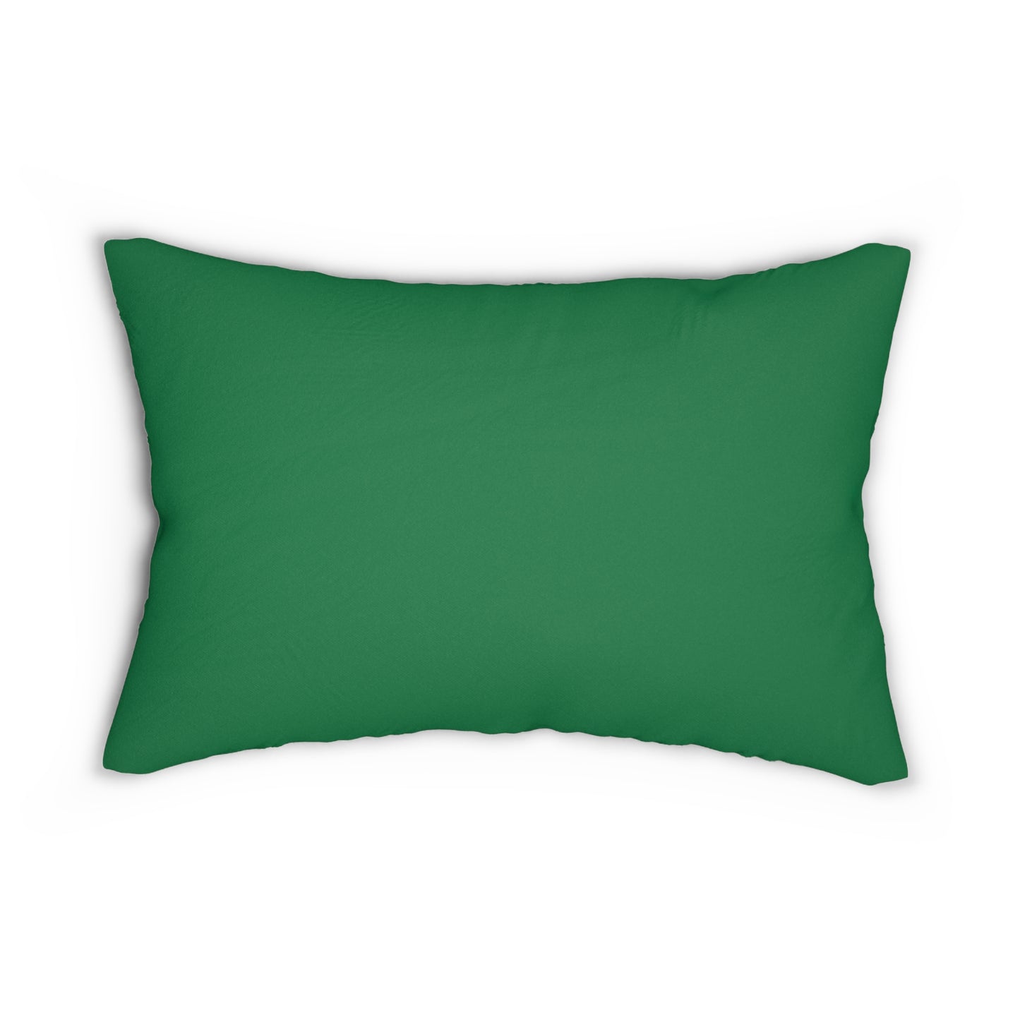 Holiday Gnome Lumbar Pillow: Green; 20" x 14"; Polyester