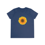 Flat front view of the True Navy shirt