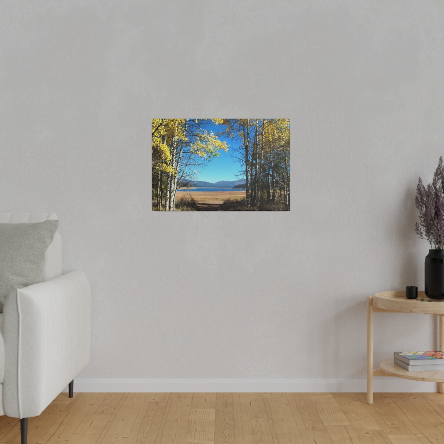 Golden Trees Trail Matte-Canvas: 3 sizes; Panoramic; Scenic