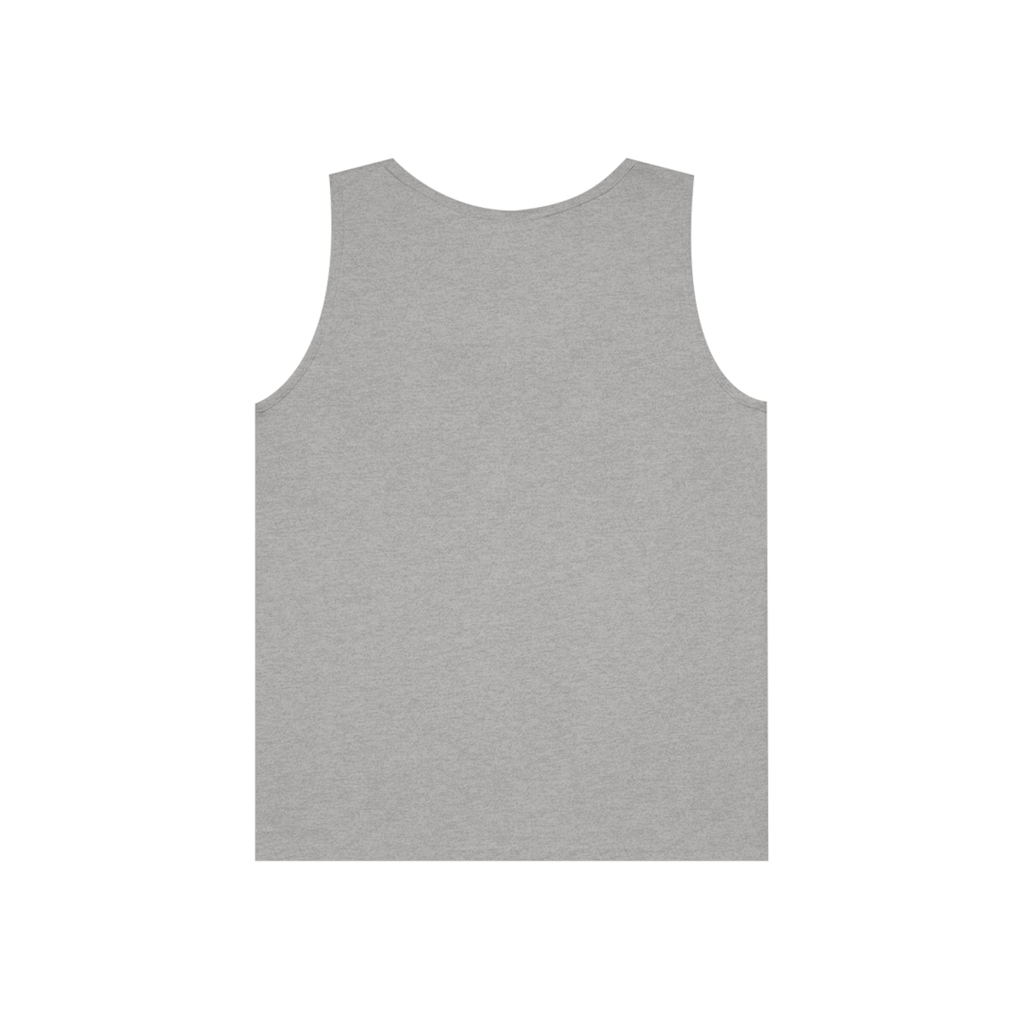 Flat back view of the grey shirt