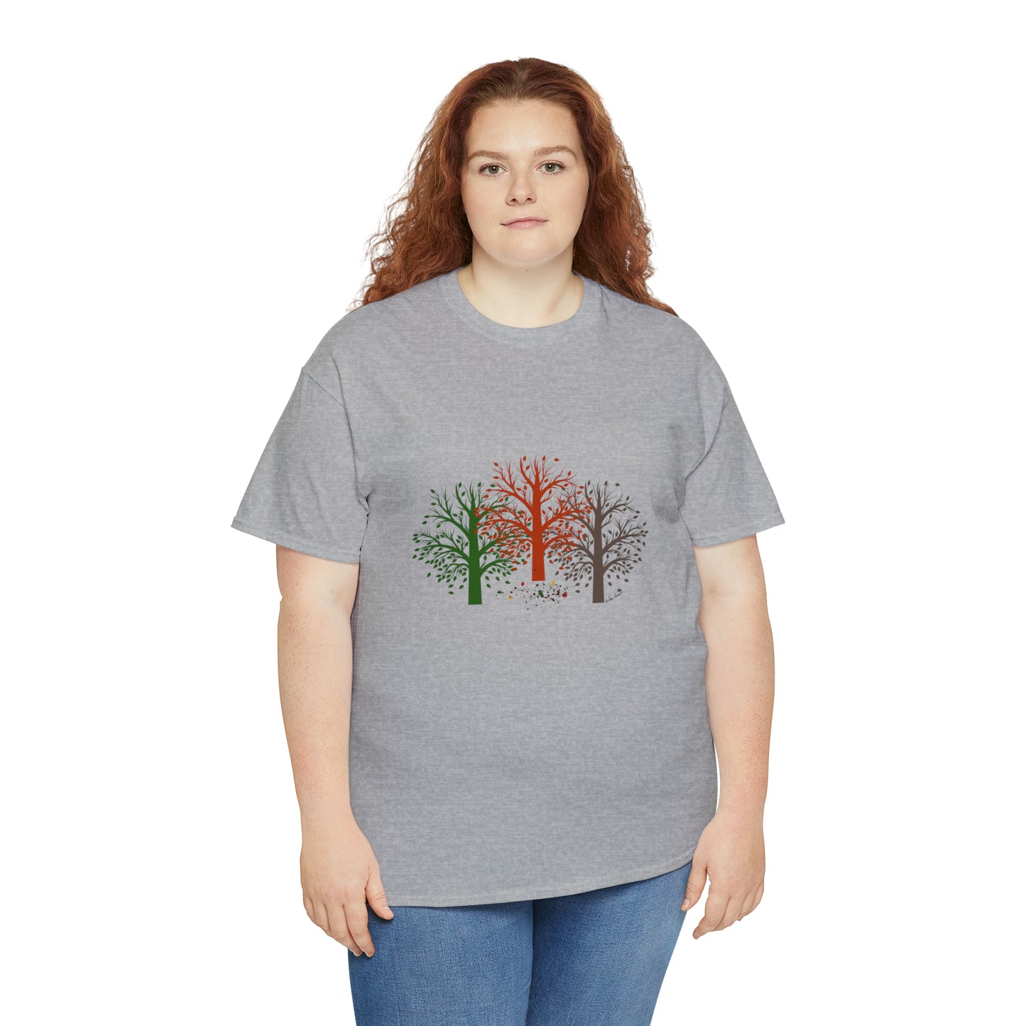 Unisex Autumn-Trees T-shirt: Cotton; 3 colors; Gildan brand