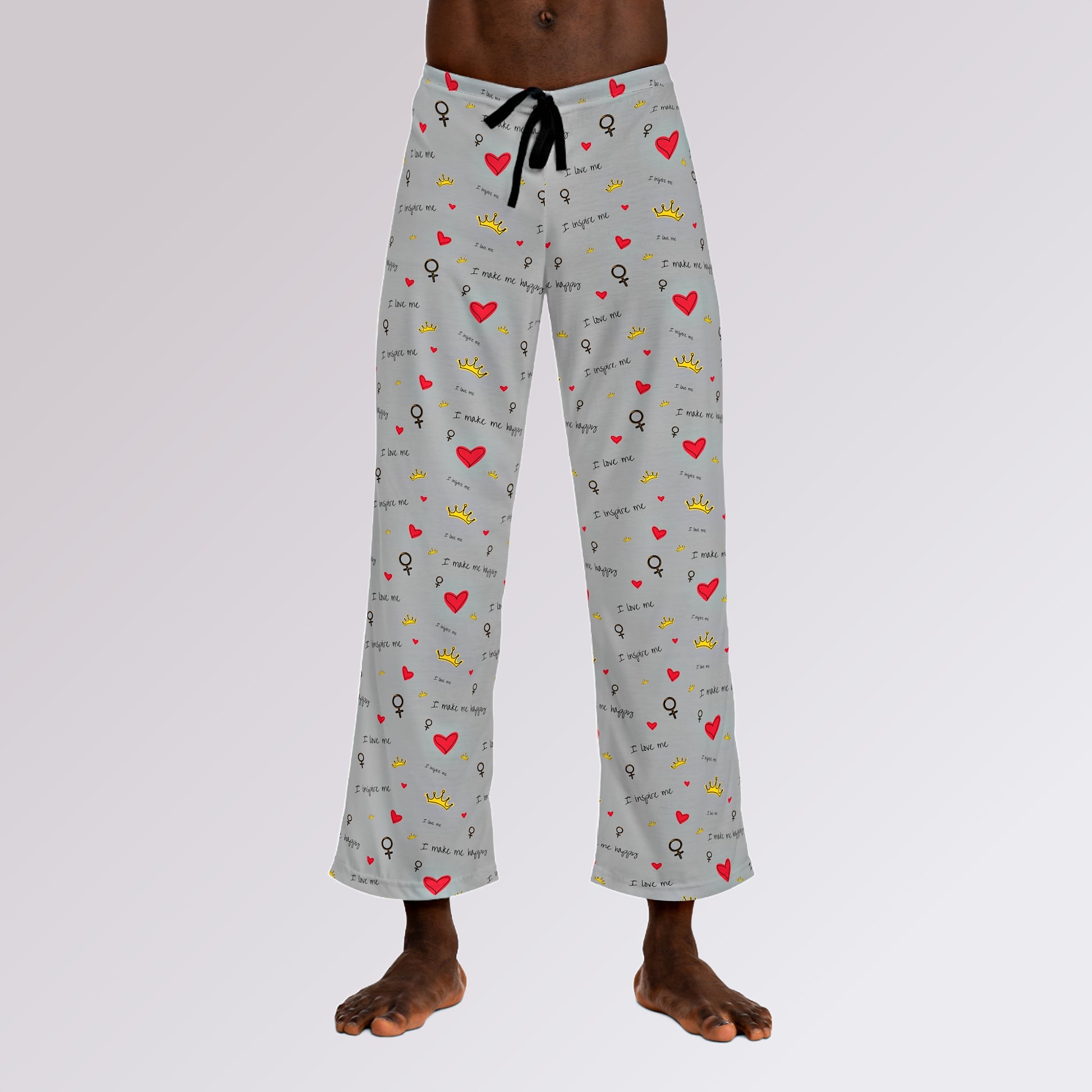 Front of pajama pants - all sizes