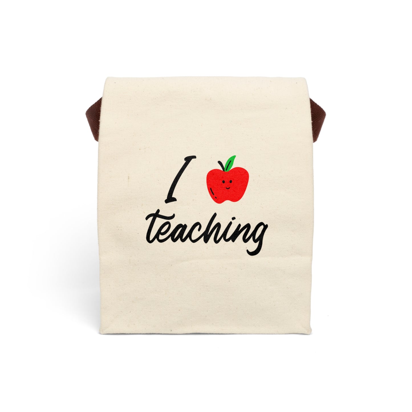 Lunch-Bag for Teacher: Cotton canvas; With strap; Washable