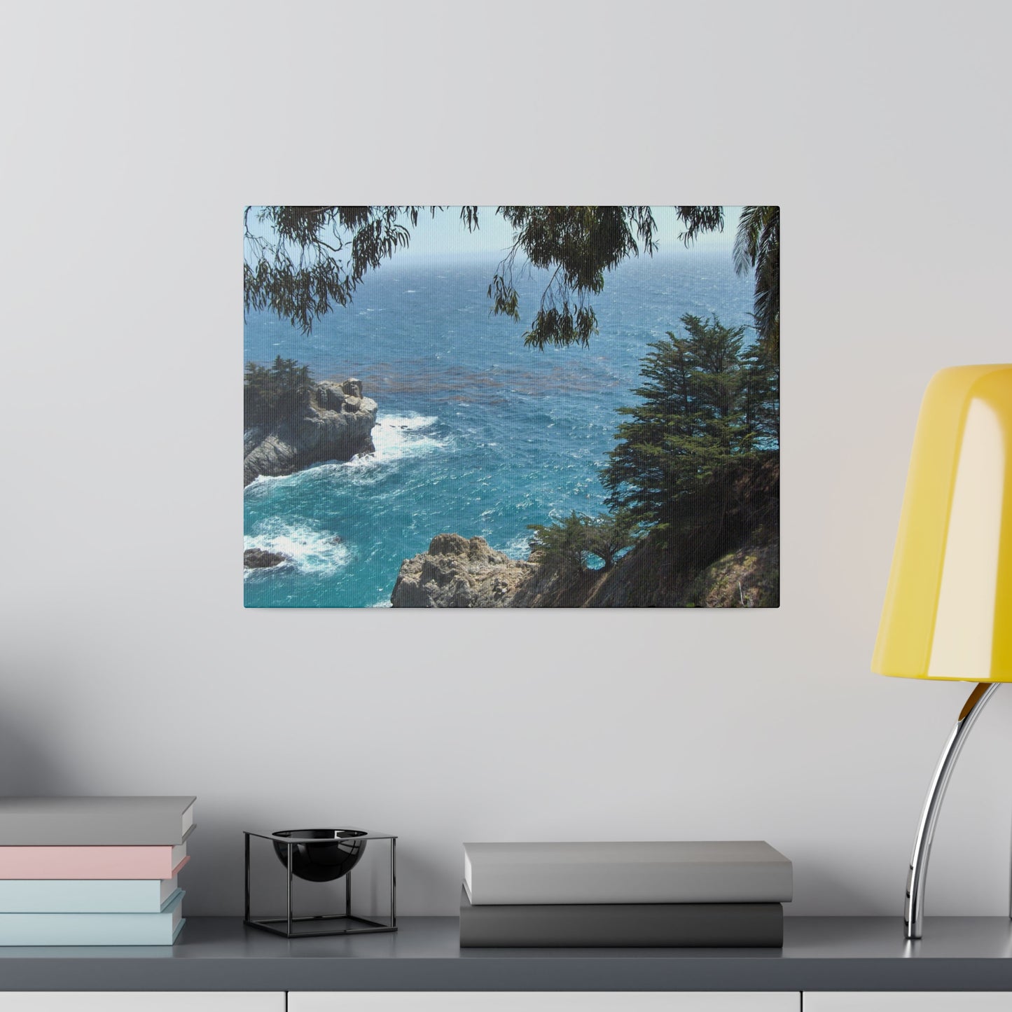 Pacific Ocean Matte-Canvas: 3 sizes; Big Sur; California