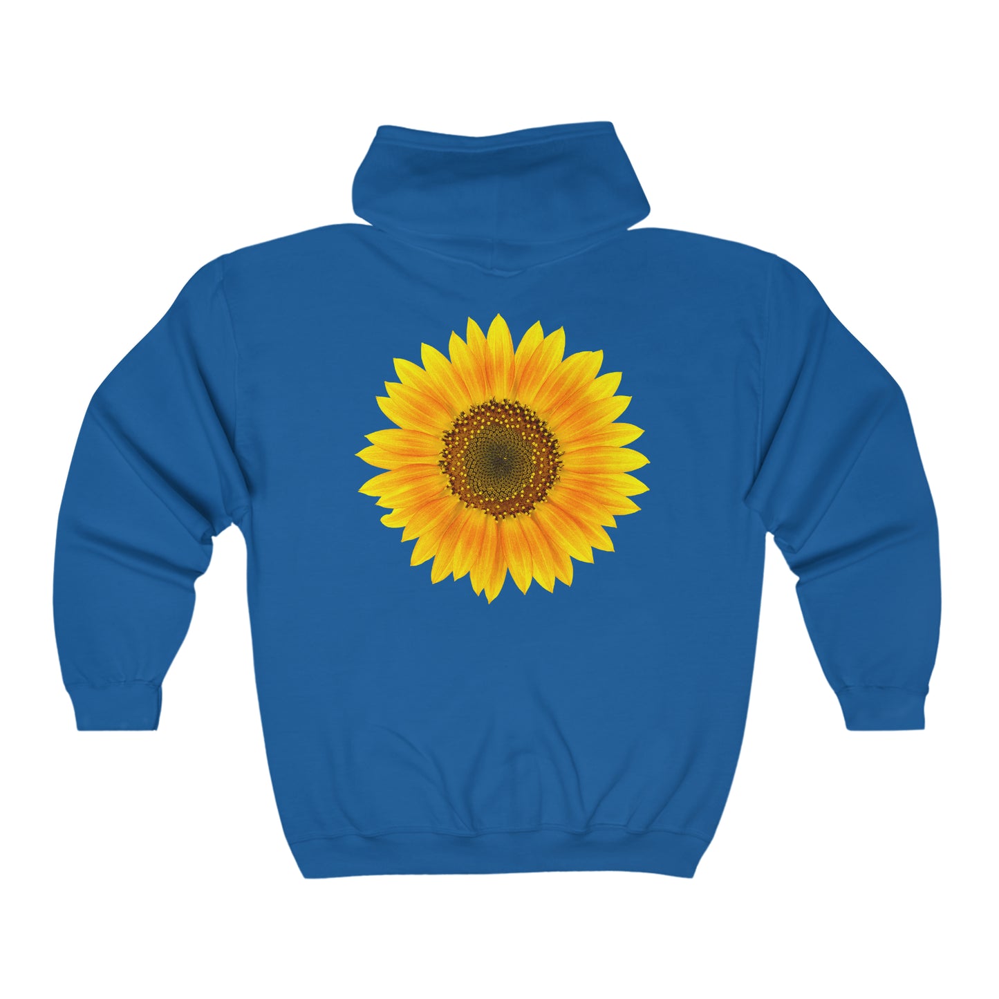 Sunflower Unisex Hooded-Sweatshirt: 3 colors; Zipper; Gildan