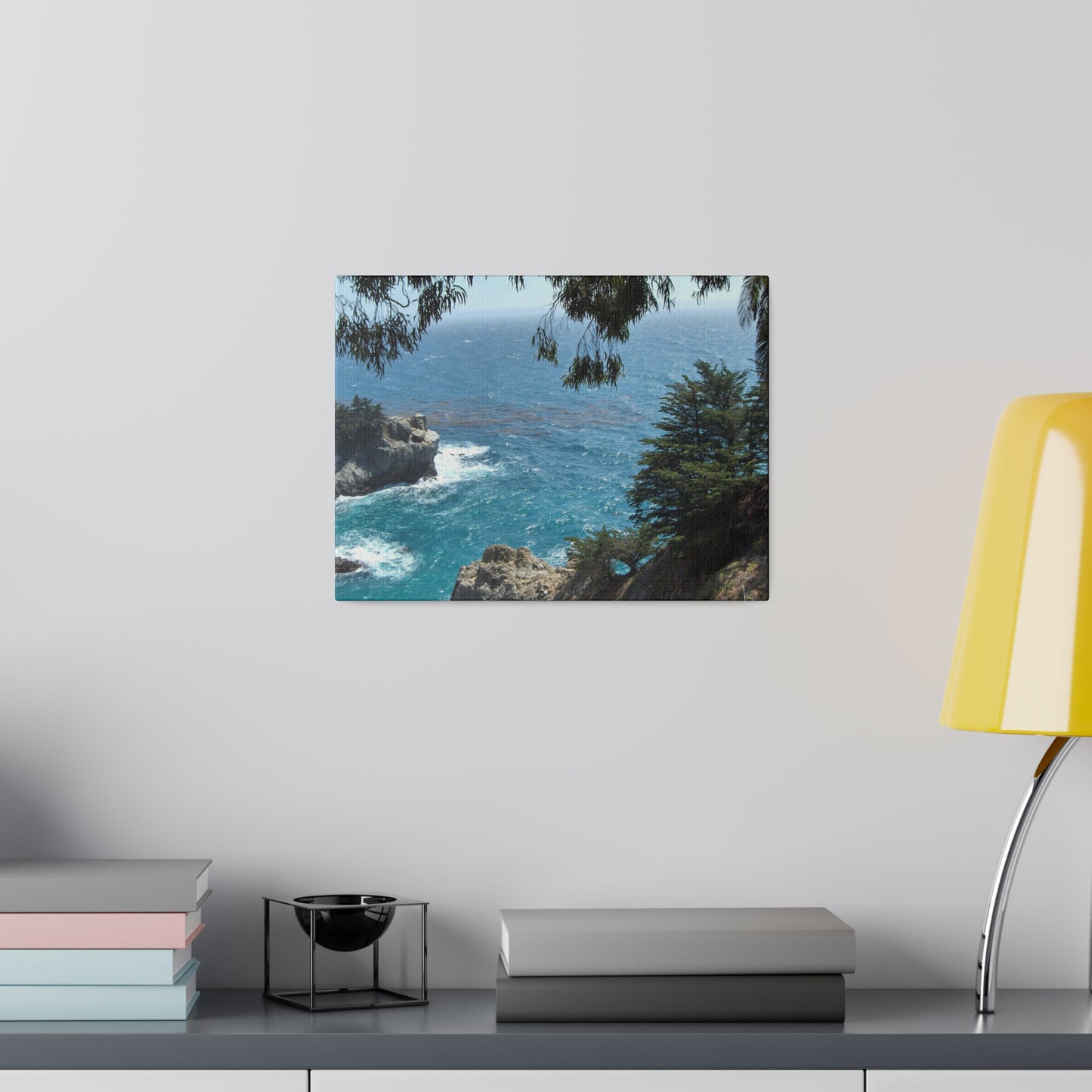 Pacific Ocean Matte-Canvas: 3 sizes; Big Sur; California