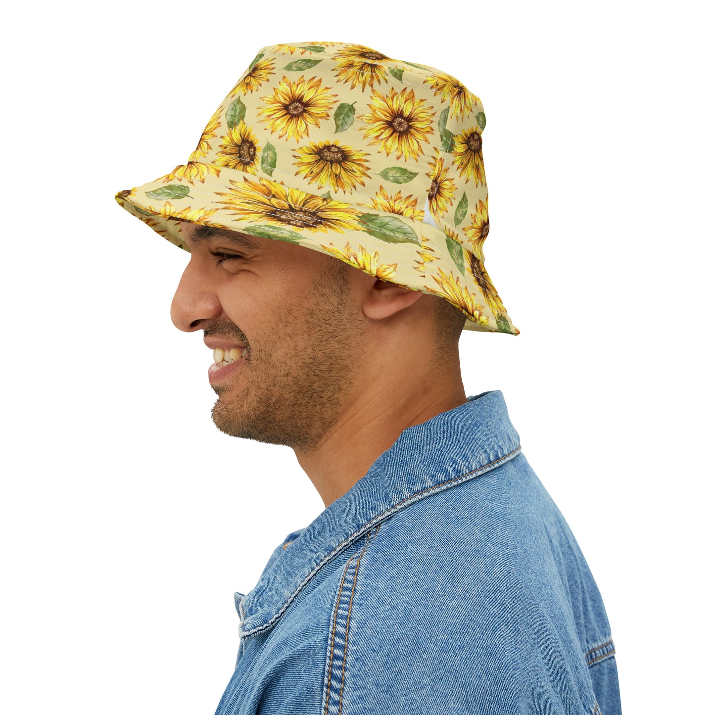 Man wearing the hat