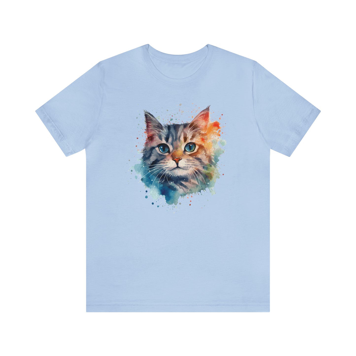 Baby-Blue Eyes T-shirt: Unisex; Cotton Jersey; Bella+Canvas