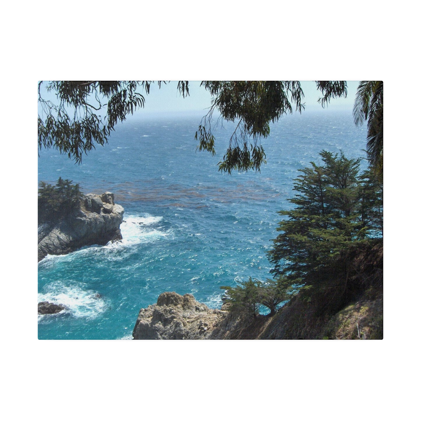 Pacific Ocean Matte-Canvas: 3 sizes; Big Sur; California