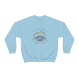 Flat front view of the Light Blue shirt