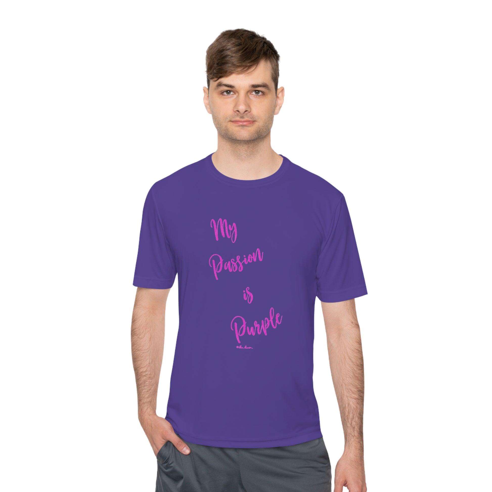 Mock up of a man wearing the shirt