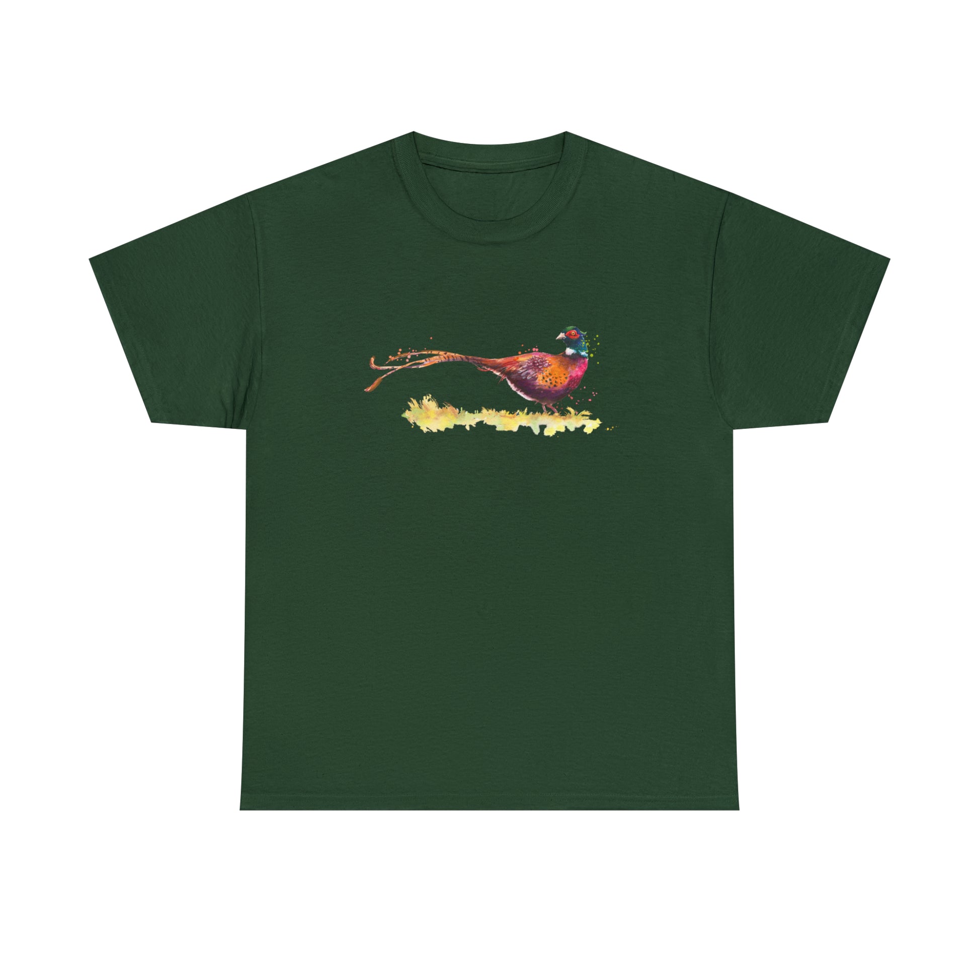 Flat front view of the Forest Green Shirt