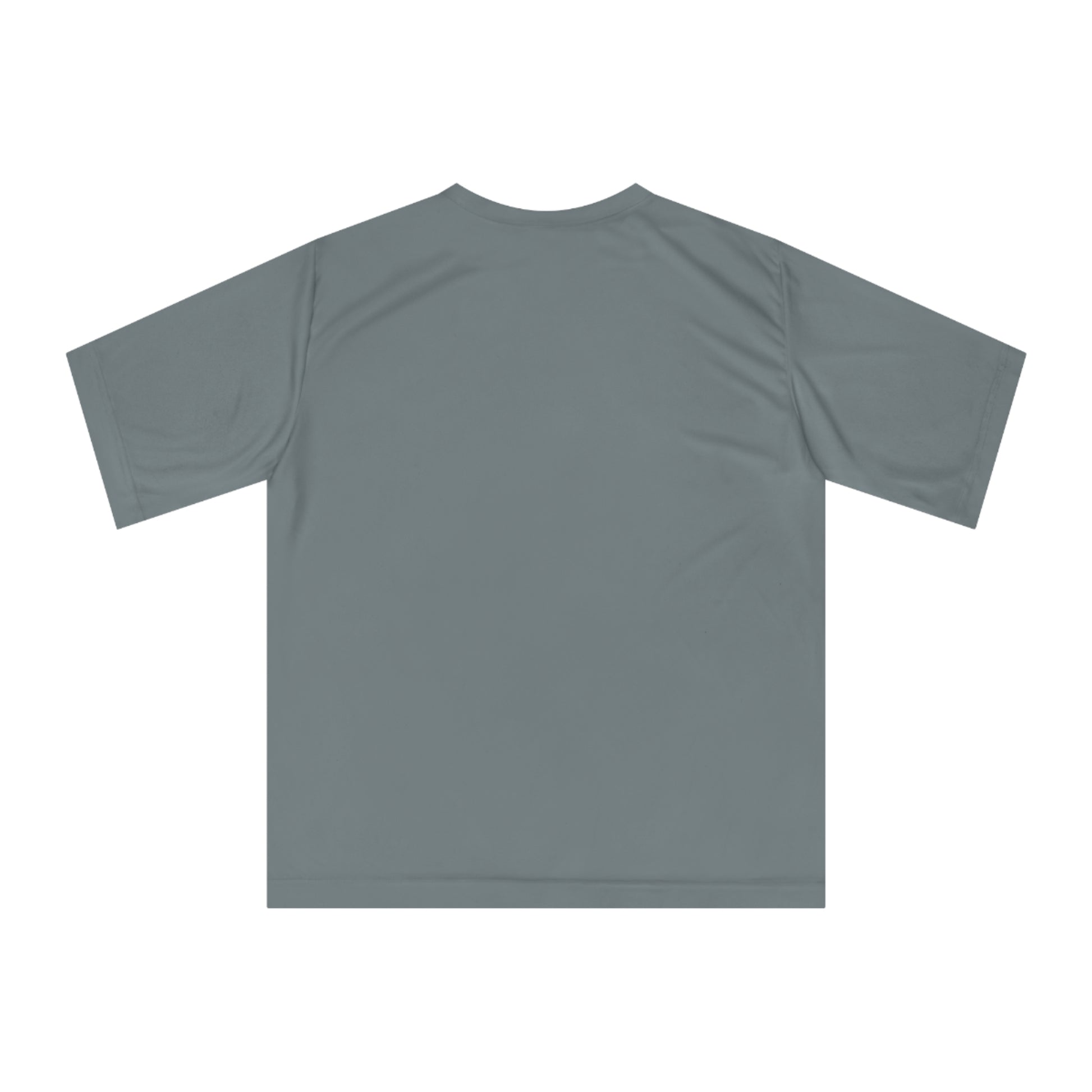 Flat back view of the Sport Graphite shirt