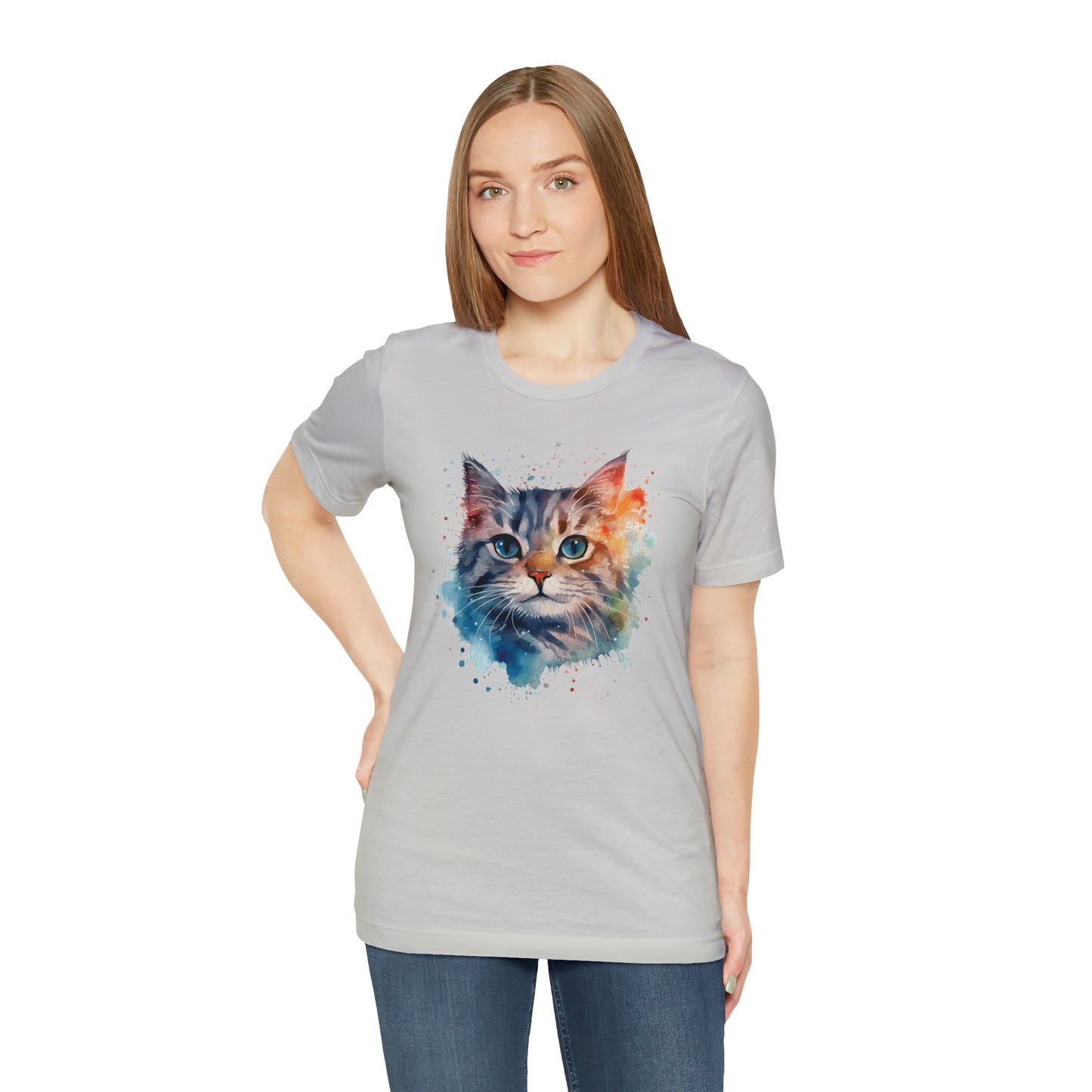 Baby-Blue Eyes T-shirt: Unisex; Cotton Jersey; Bella+Canvas