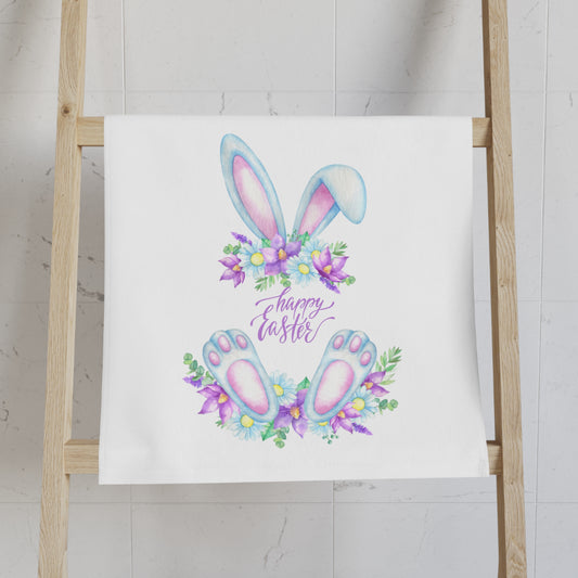 Easter Bunny bathroom hand towel from Printify adds a festive touch to your bathroom.