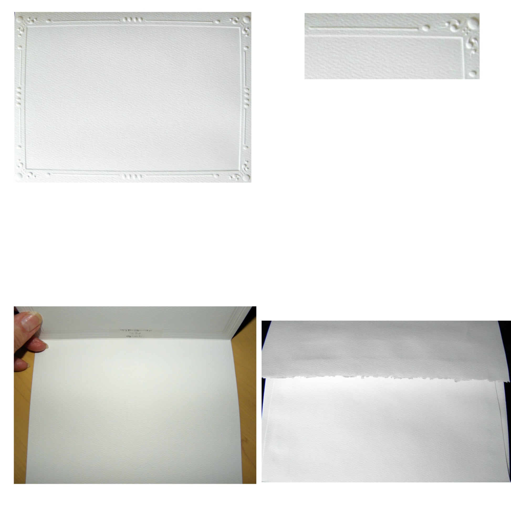 Photo of the Decorative Card Stock and coordinating Decorative Envelope