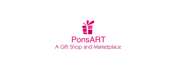 Photo of the logo for PonsART, a Gift Shop and Marketplace