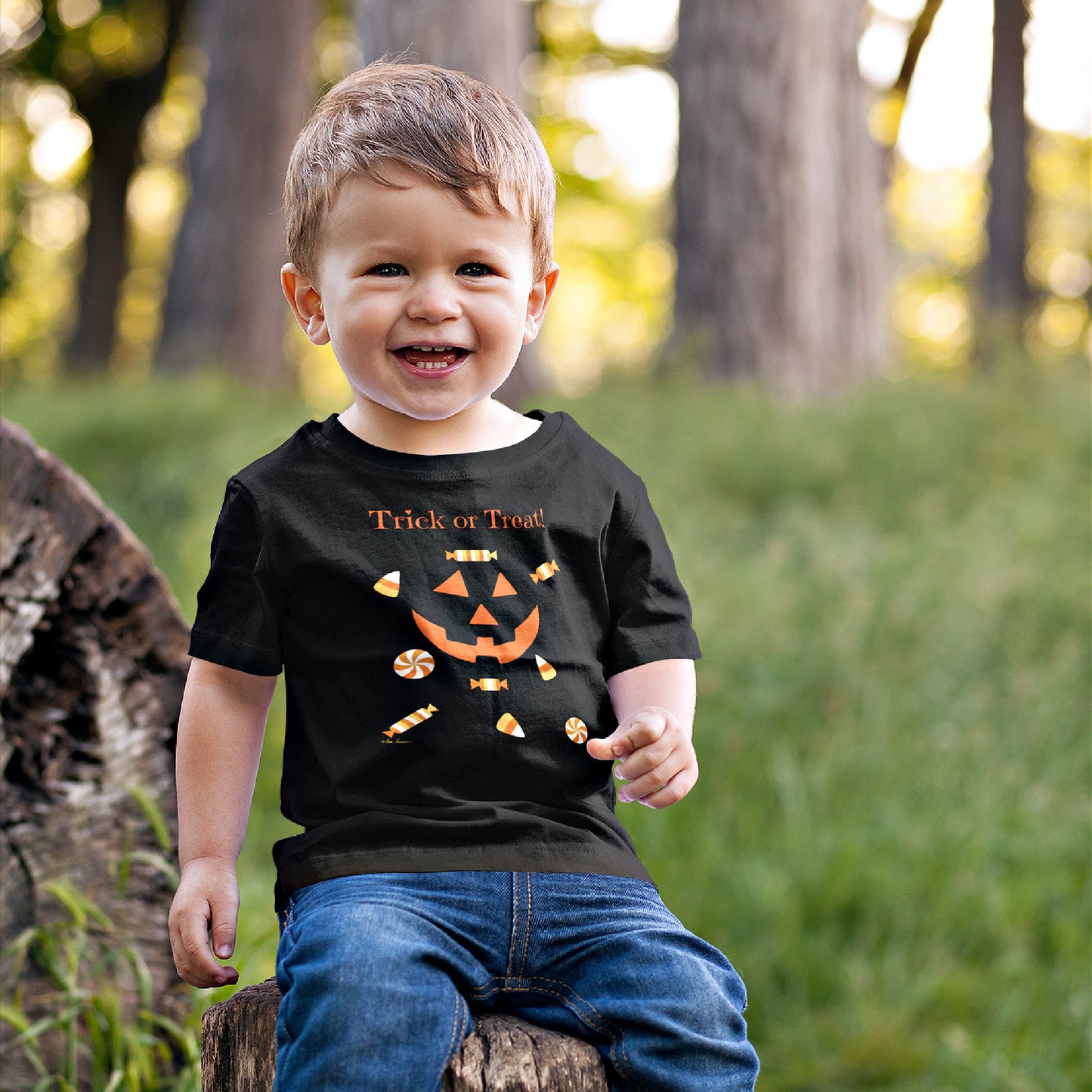 Halloween Infant-Baby T-shirt: Unisex; Rabbit Skins brand