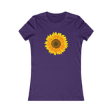 Flat front view of our Purple Women's T-shirt