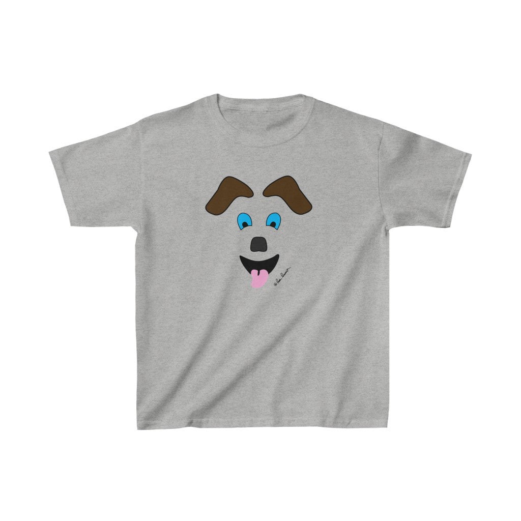Flat front view of the sport grey t-shirt
