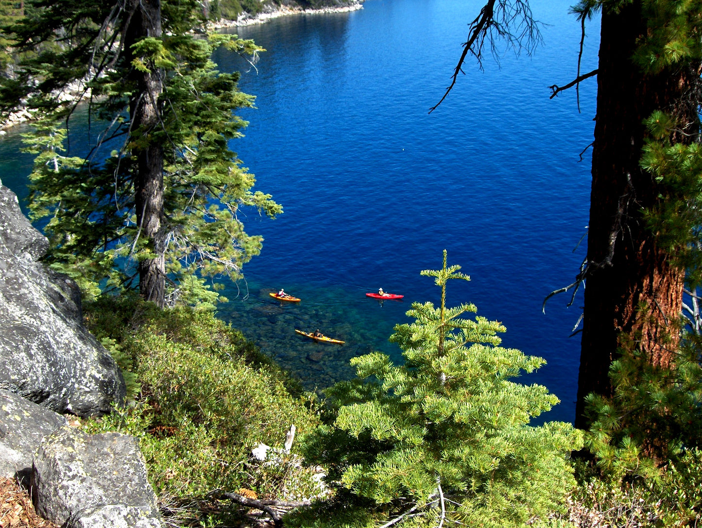 Kayaker-Trio Wall Art: 11" by 14"; Frame-ready; Photography