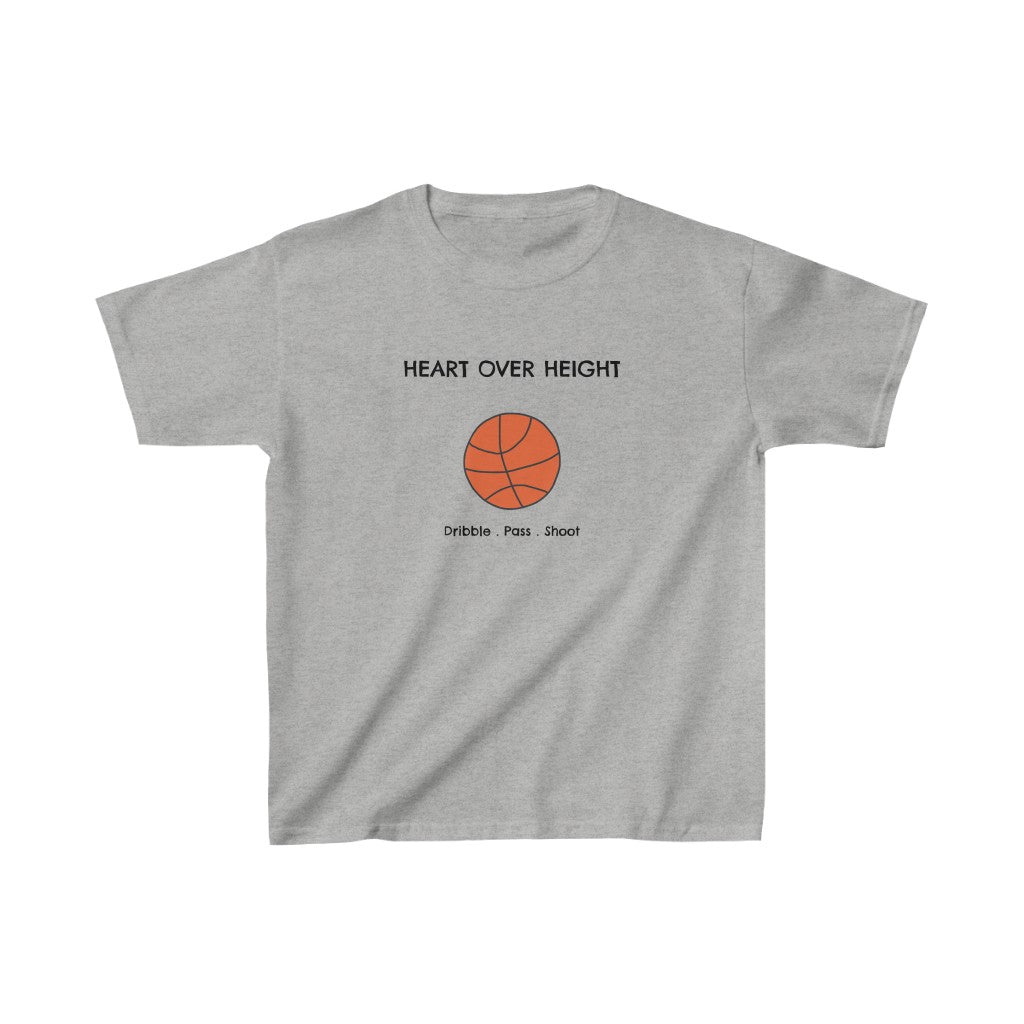 Flat front view of our Sports Grey t-shirt