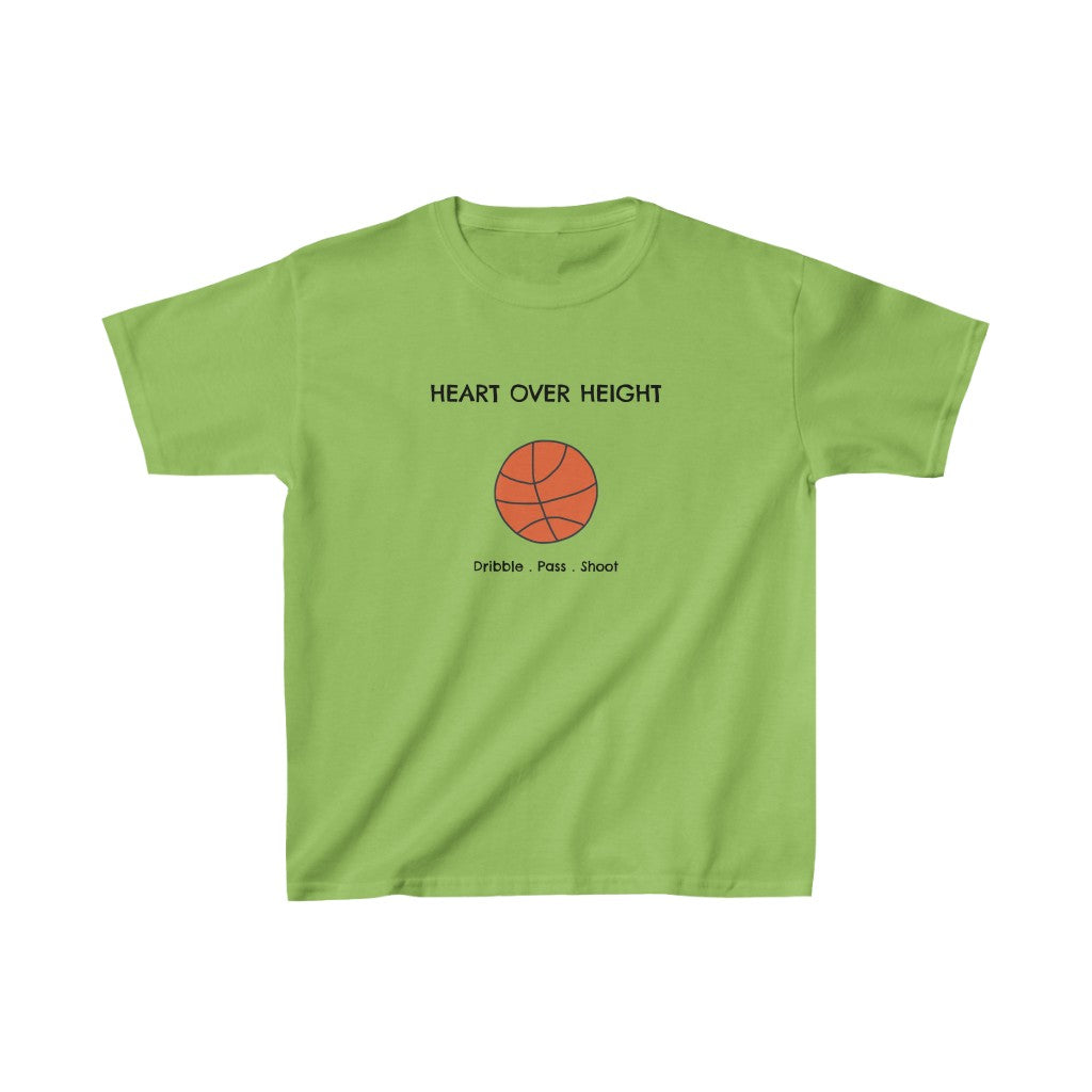 Flat front view of our Lime green t-shirt