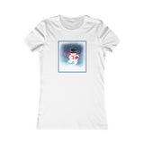 Flat view of the White Snowman T-shirt