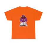 Flat front view of the Orange shirt