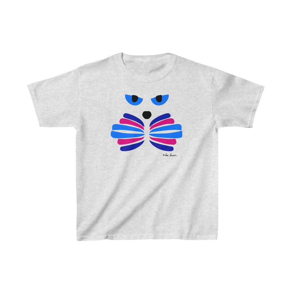 Kids Cotton Unisex T-shirt: Catitude design; Graphics