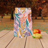 Mock up of our Stylish Lunch Bag outside on a picnic table