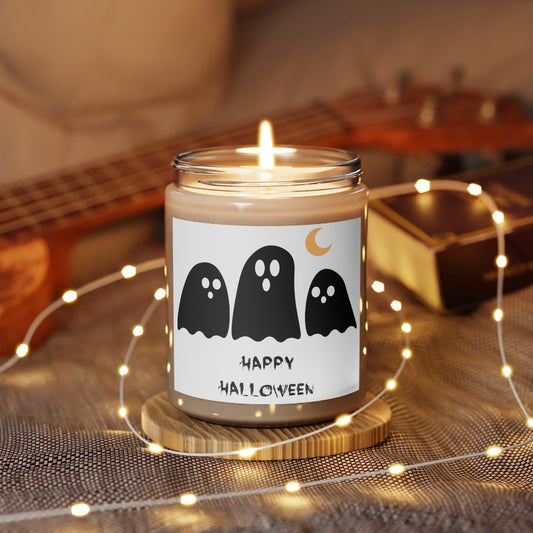 Cinnamon-Scented Halloween Candle: 9 oz.; Soy; Hand-poured