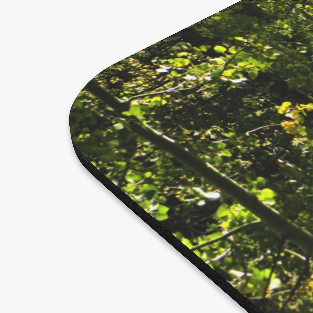 Edge-view of our Inspirational Mouse Pad