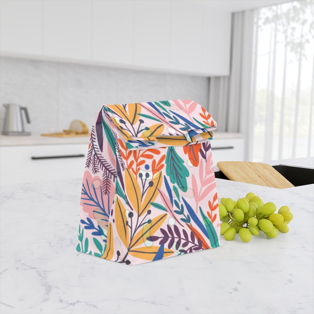 Mock up of our Stylish Lunch Bag on a kitchen counter